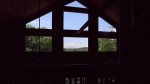 ONE OF THE HIGH A-FRAME WINDOW VIEWS